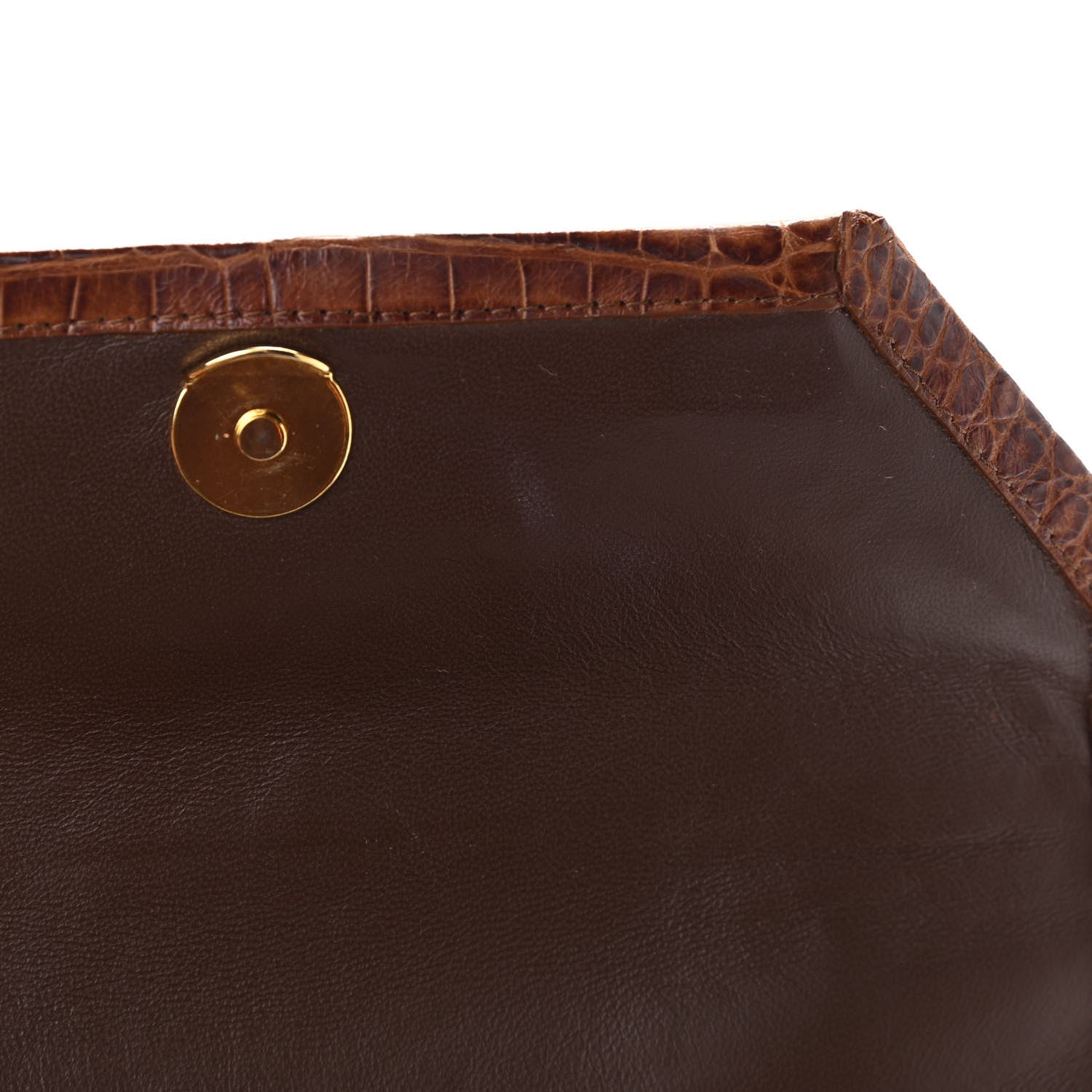 Nancy Gonzalez Crocodile Top Handle Brown 11 of 12