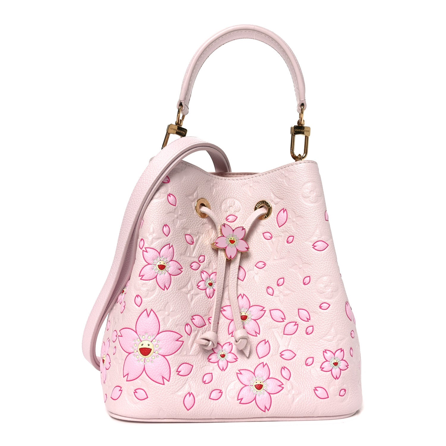 Louis Vuitton LV X TM Empreinte Cherry Blossom Neonoe BB Pink
