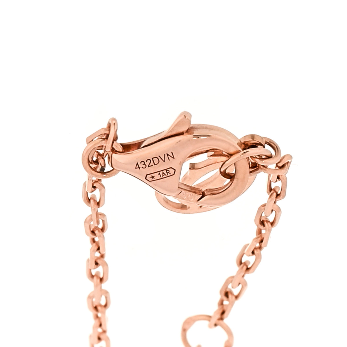 Cartier 18K Pink Gold Diamond MM D'Amour Bracelet 4 of 5