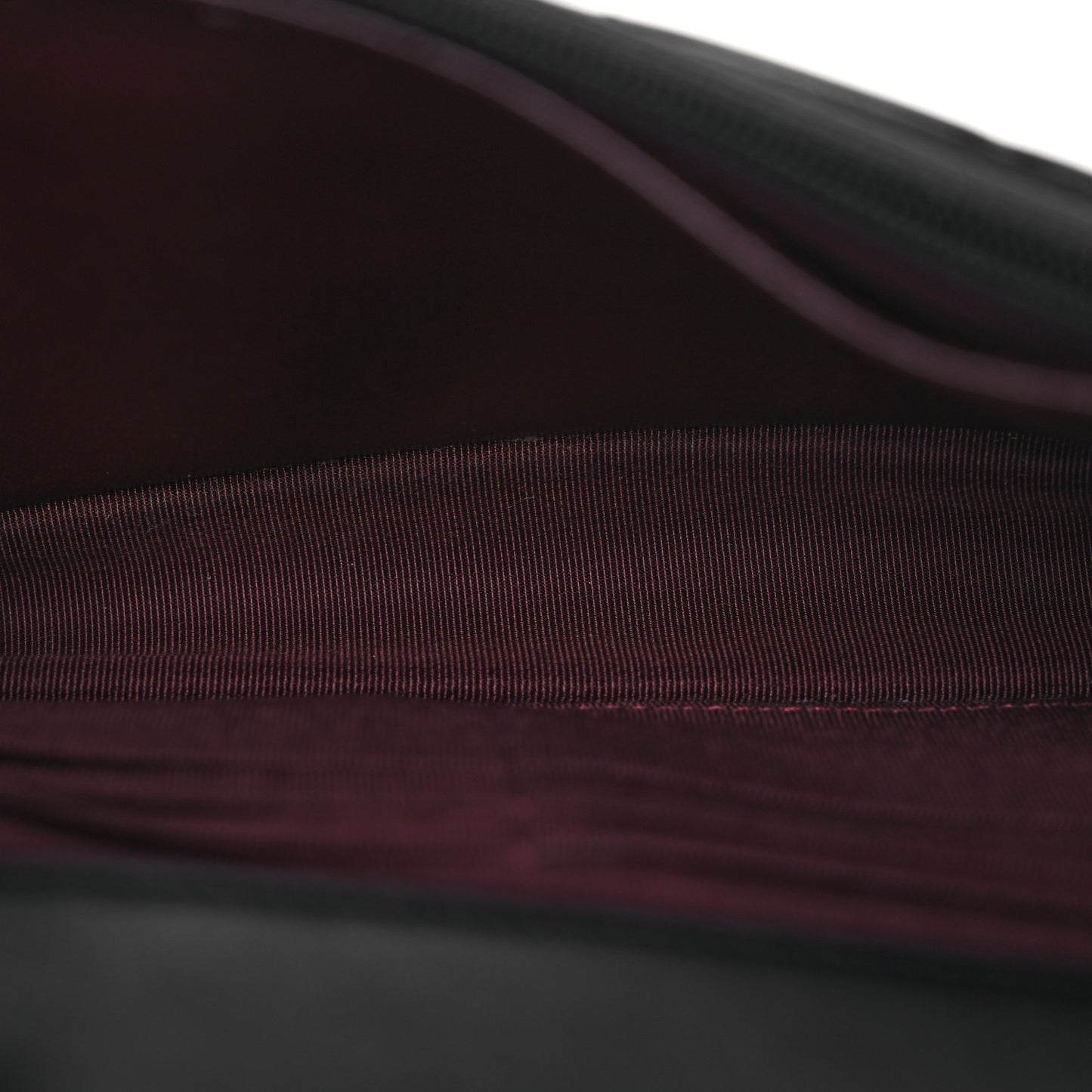 Lambskin Quilted Wallet On Chain WOC Black