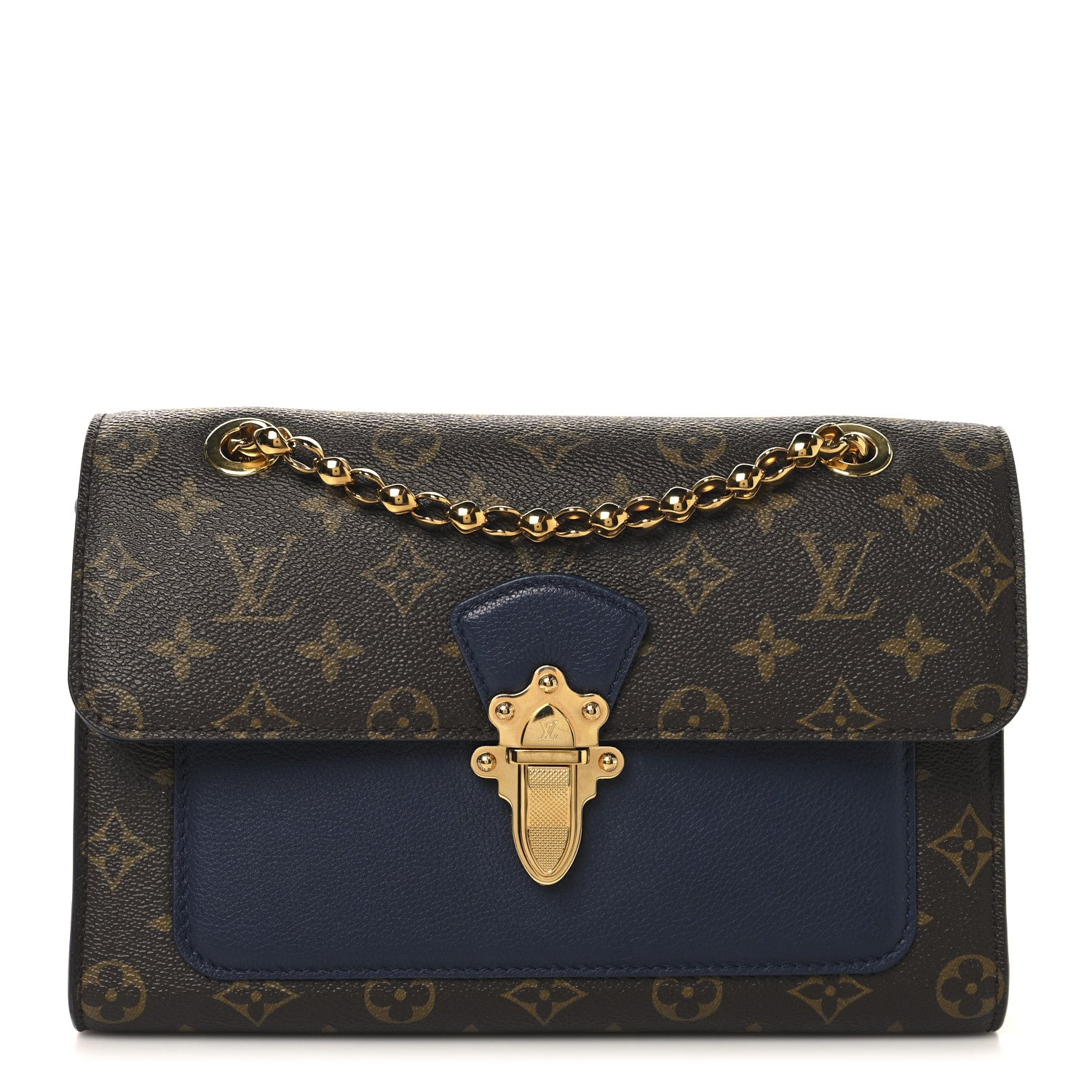 Louis Vuitton Monogram Victoire Blue Marine 1 of 10