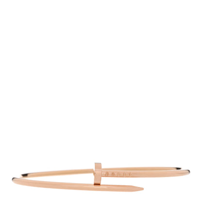 Cartier 18K Pink Gold Small Juste Un Clou Bracelet 18 1 of 4