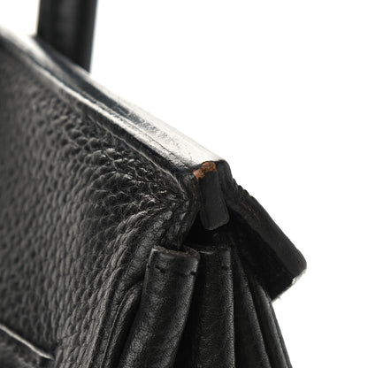 Hermes Taurillon Clemence Birkin 35 Black 18 of 19