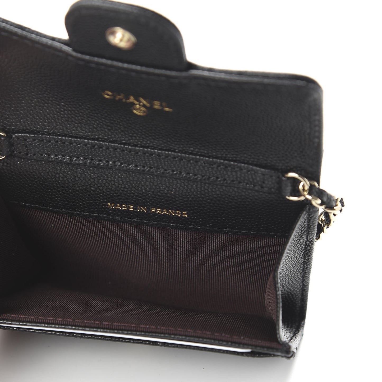Caviar Quilted Belt Bag Black