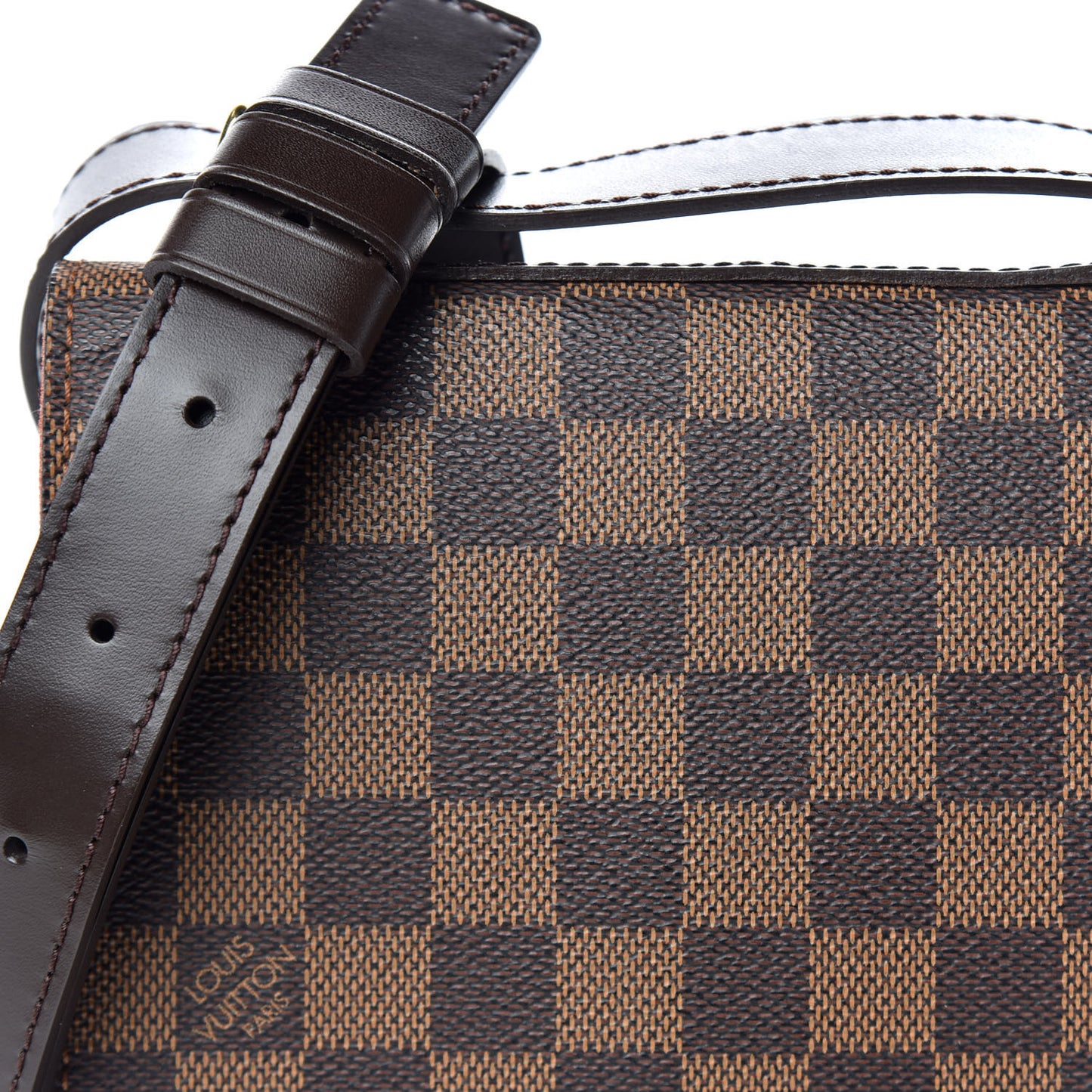Damier Ebene Portobello Travel Shoulder Bag