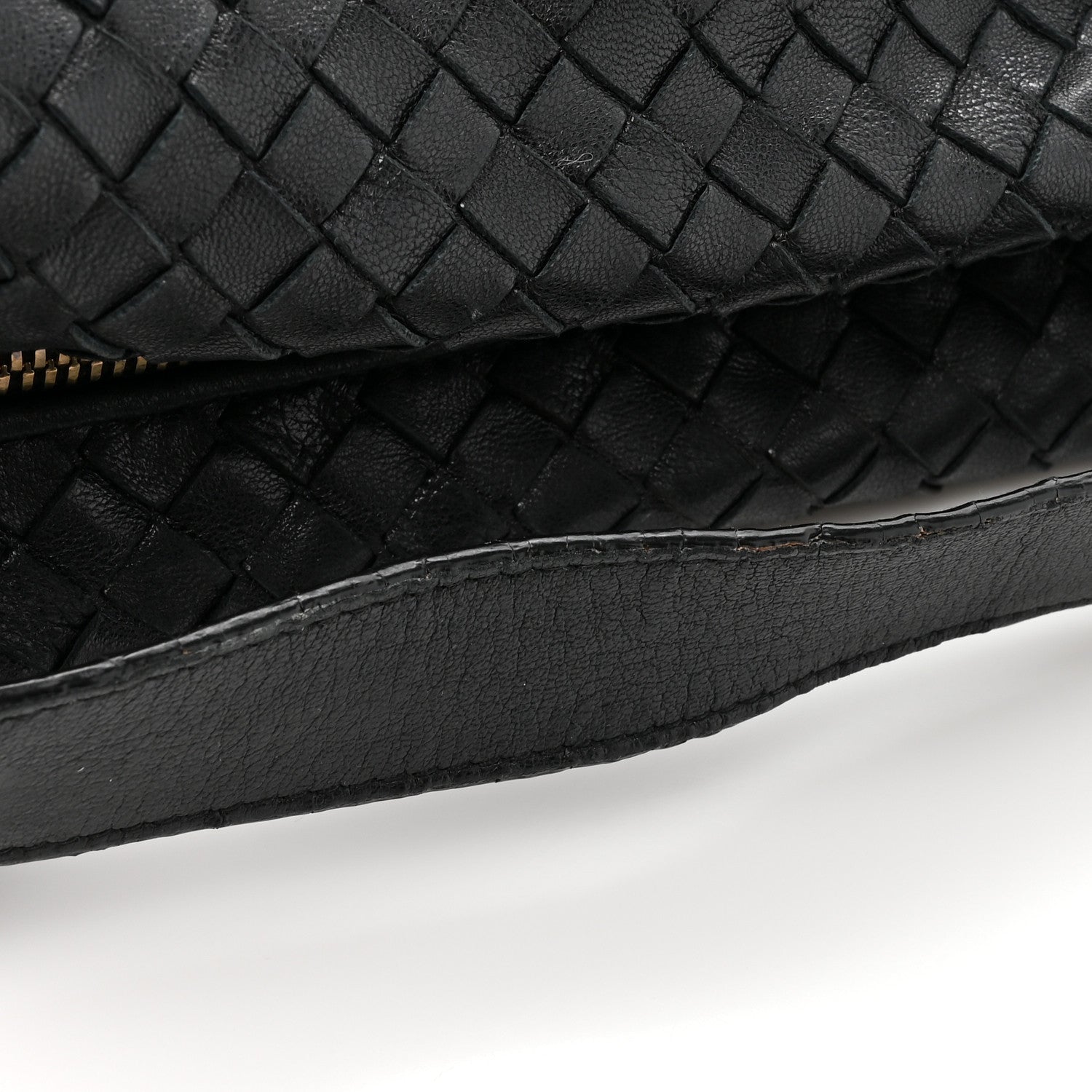 Bottega Veneta Nappa Intrecciato Cosmetic Case Black 14 of 15