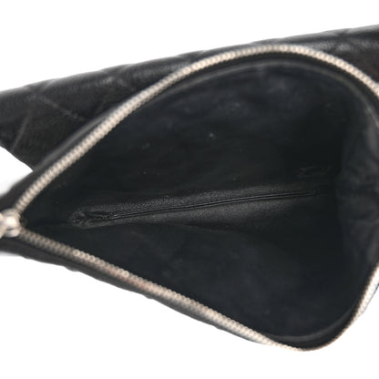 Chanel Iridescent Caviar Quilted Daily Zip Crossbody Bag Black 5 of 12