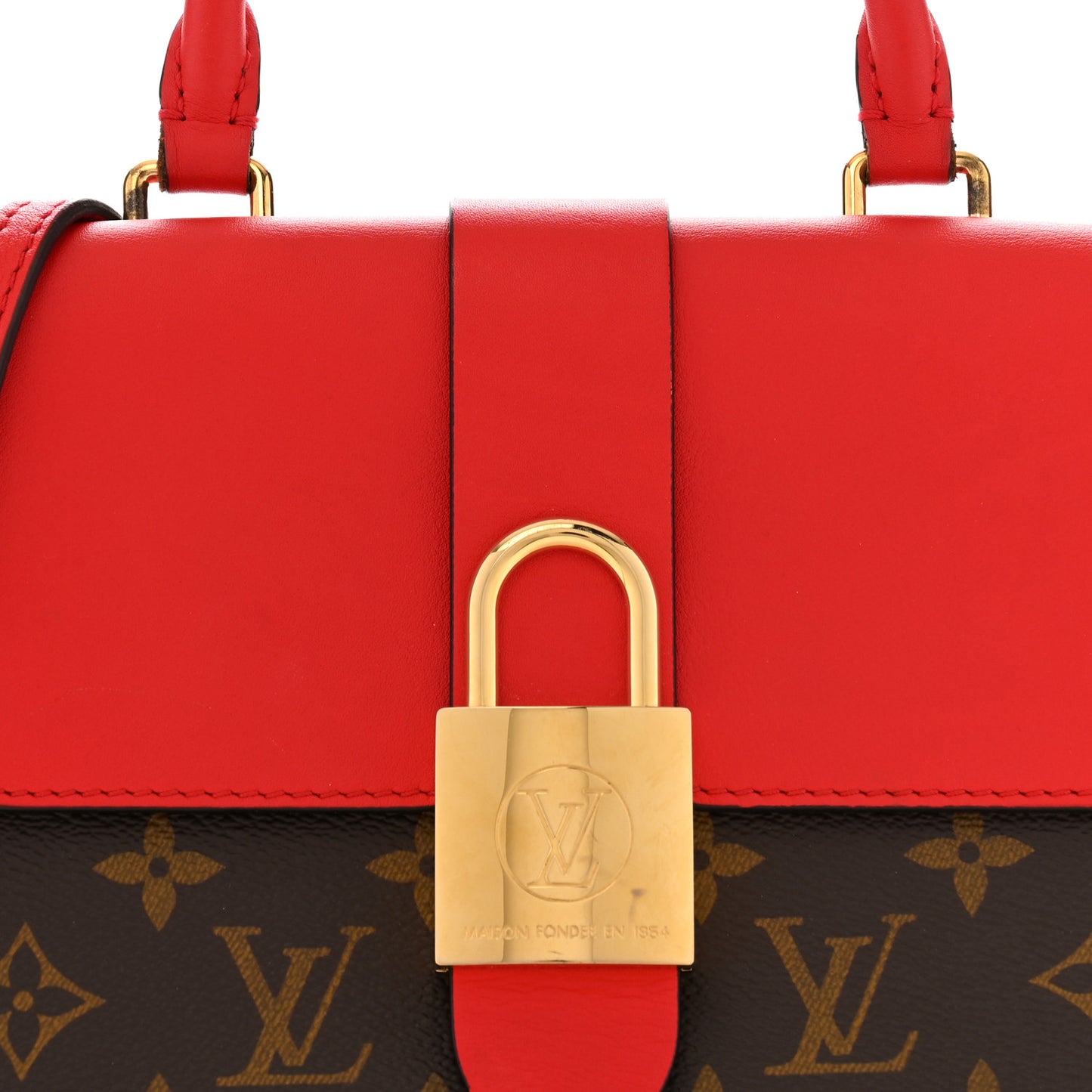 Monogram Locky BB Coquelicot