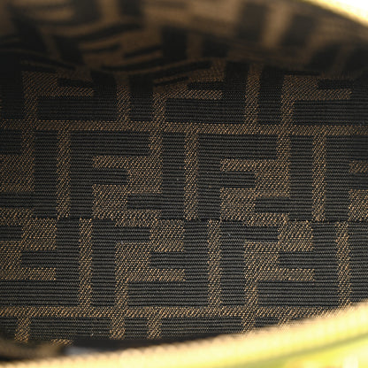Fendi Vitello King Plexiglass Logo Embossed Mini By The Way Top Handle Boston Bag Wasabi 5 of 10