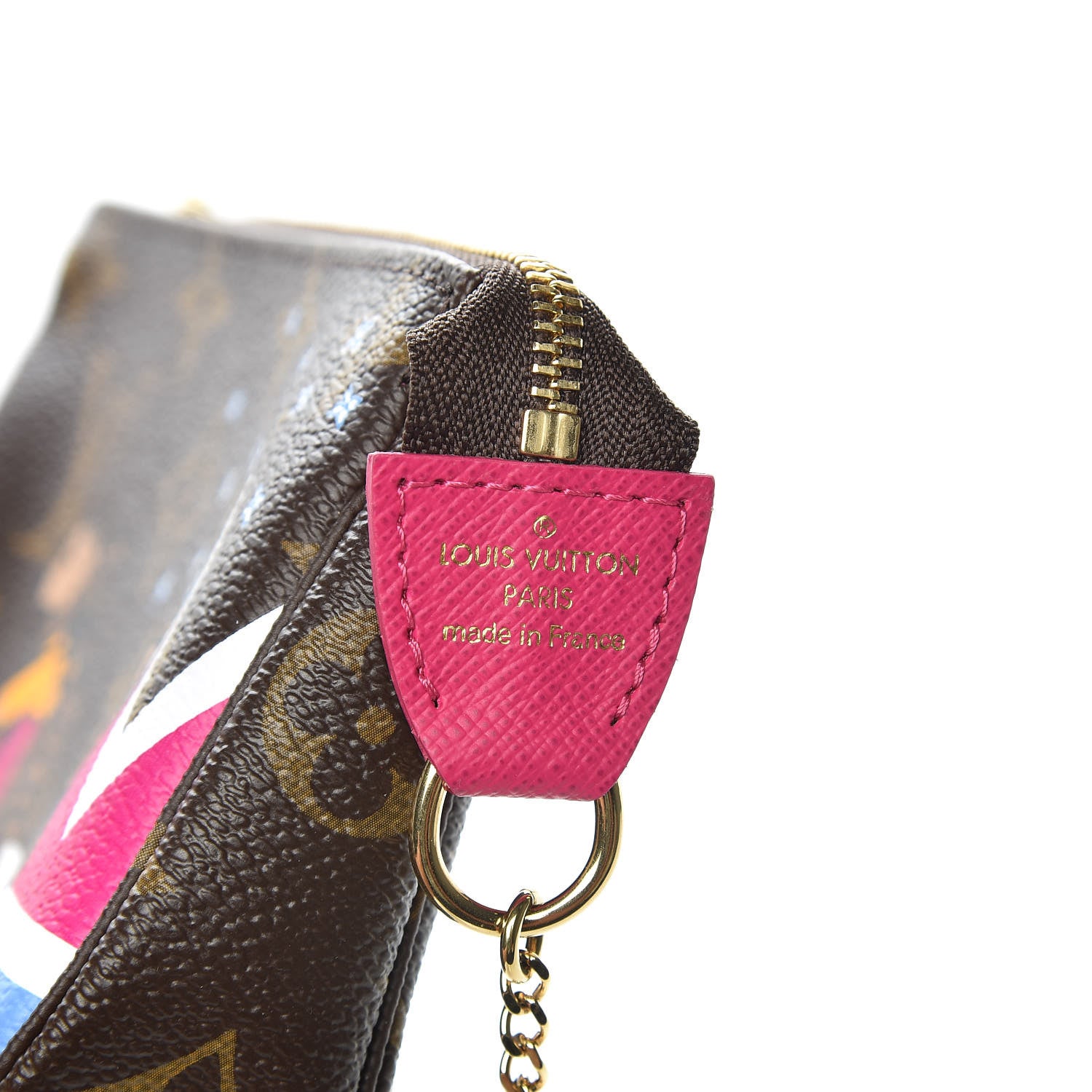 Louis Vuitton Monogram 2018 Christmas Animation Mini Bears Pochette Accessories 6 of 8