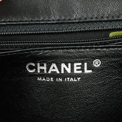 Chanel Lambskin Quilted Mini Square Flap Black 7 of 9