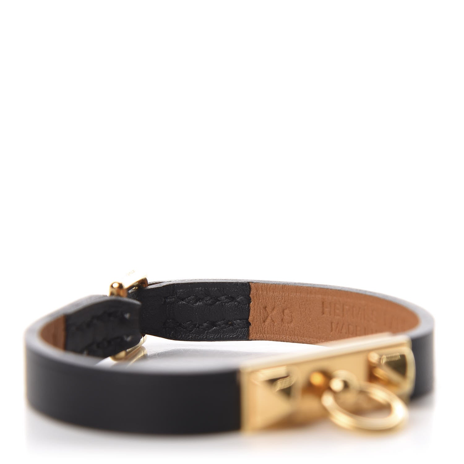 Hermes Chamonix Micro Rivale Bracelet XS Black 4 of 5