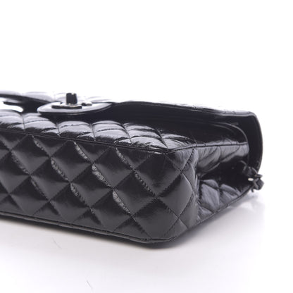 Chanel Shiny Crumpled Calfskin Quilted Small Incognito Double Flap 9 of 11