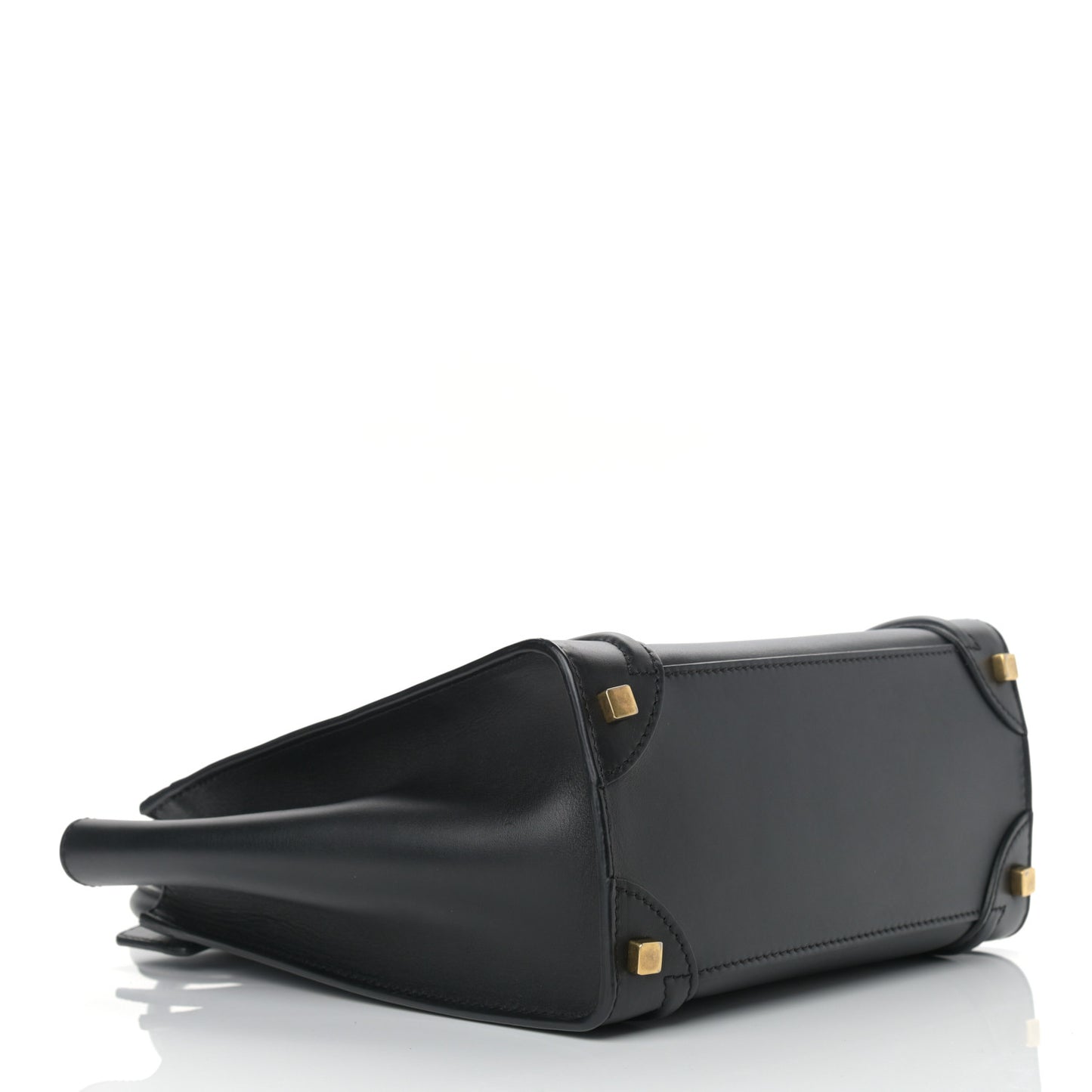 Smooth Calfskin Micro Luggage Black