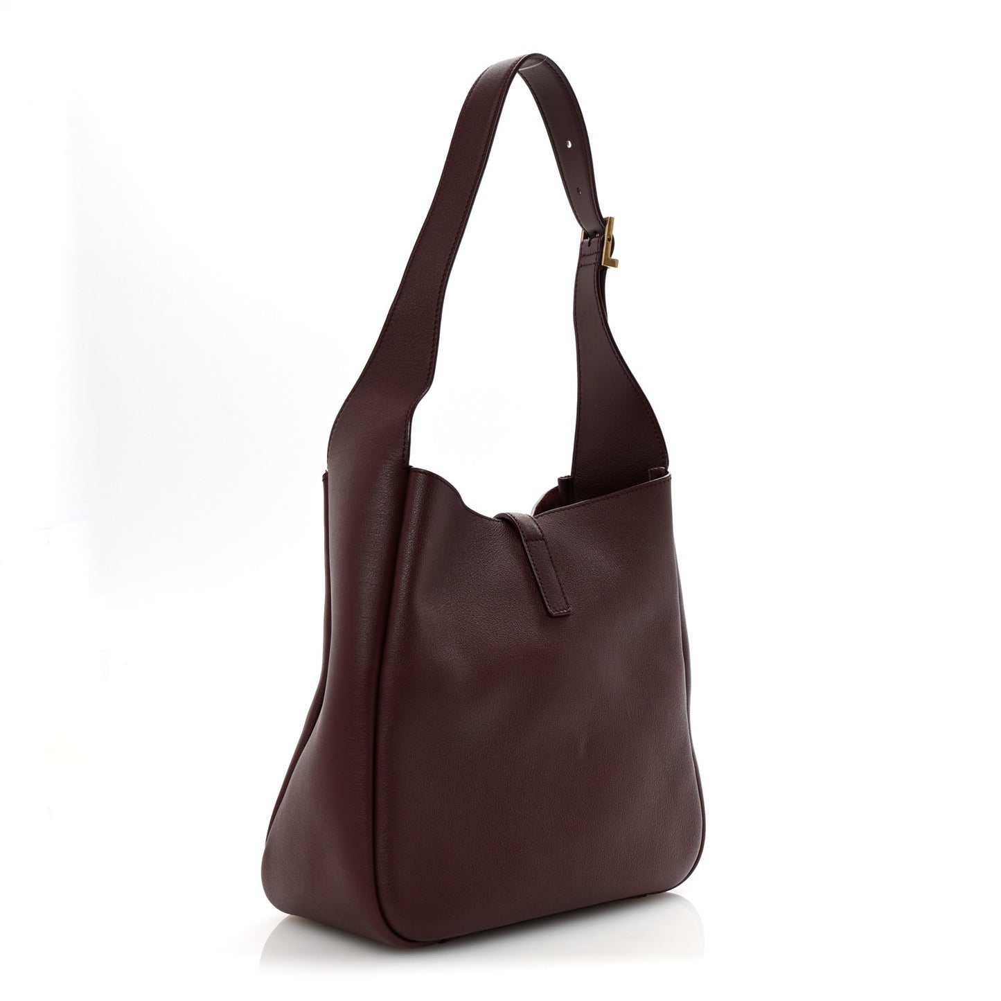 Smooth Calfskin Small Le 5 A 7 Soft Hobo Rouge Legion