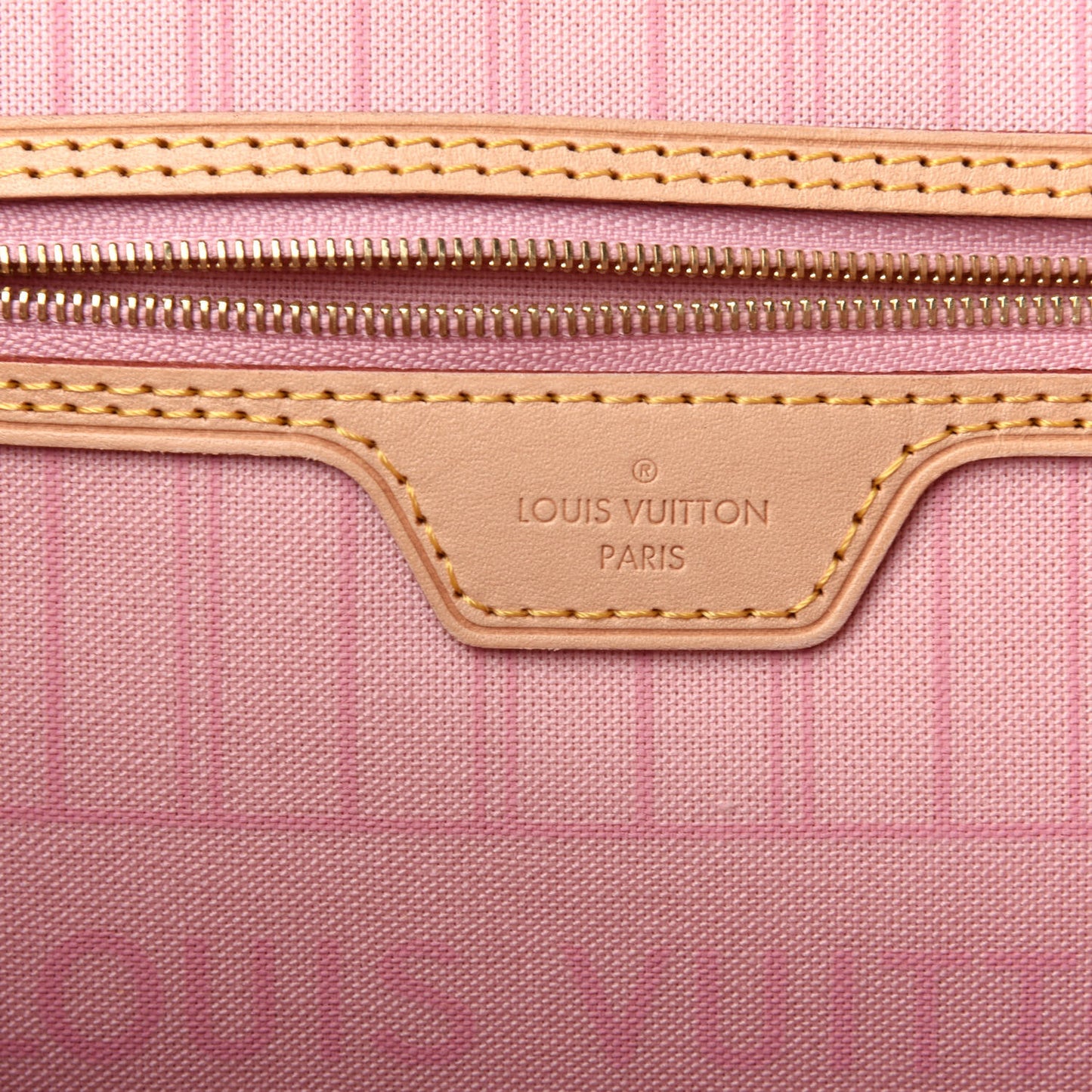 Damier Azur Neo Neverfull MM Rose Ballerine