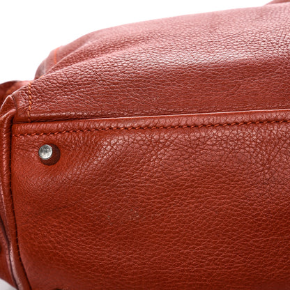 Prada Vitello Daino Shoulder Bag Arancio 13 of 21