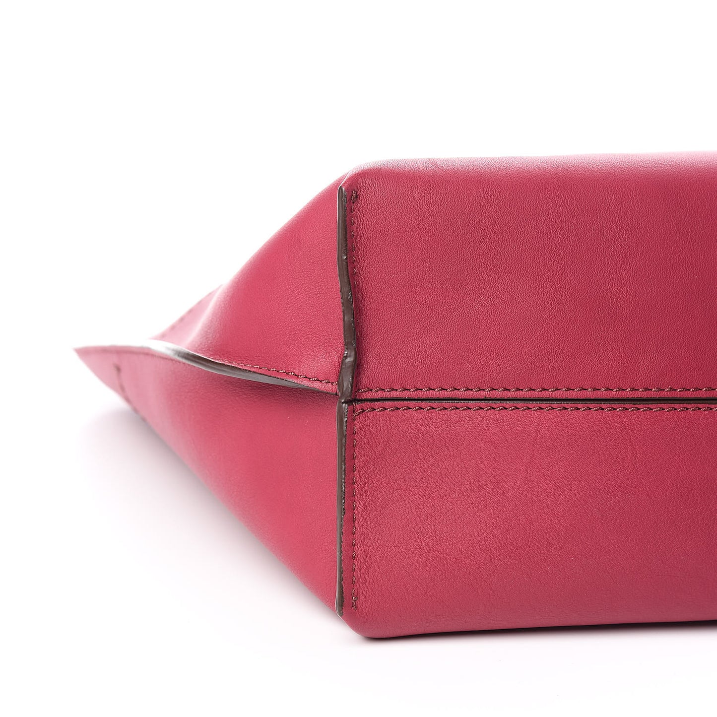 Vitello Small Shopper Tote Amarena Black Asfalto