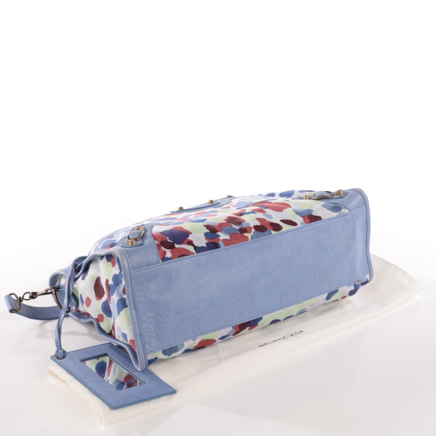 Balenciaga Agneau Nylon Watercolor City Nuage 4 of 9