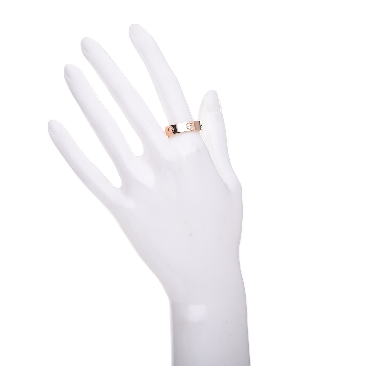 18K Pink Gold 5.5mm LOVE Ring 60 9