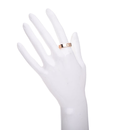 Cartier 18K Pink Gold 5.5mm LOVE Ring 60 9 2 of 4