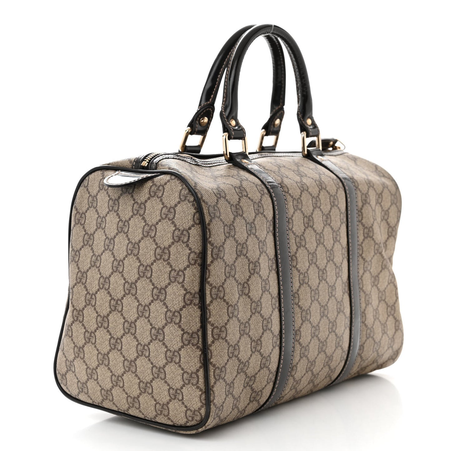 GG Plus Monogram Medium Joy Boston Dark Brown