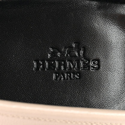 Hermes Goatskin Womens Royal Loafers 41 Multicolore Beige Mastic 8 of 12