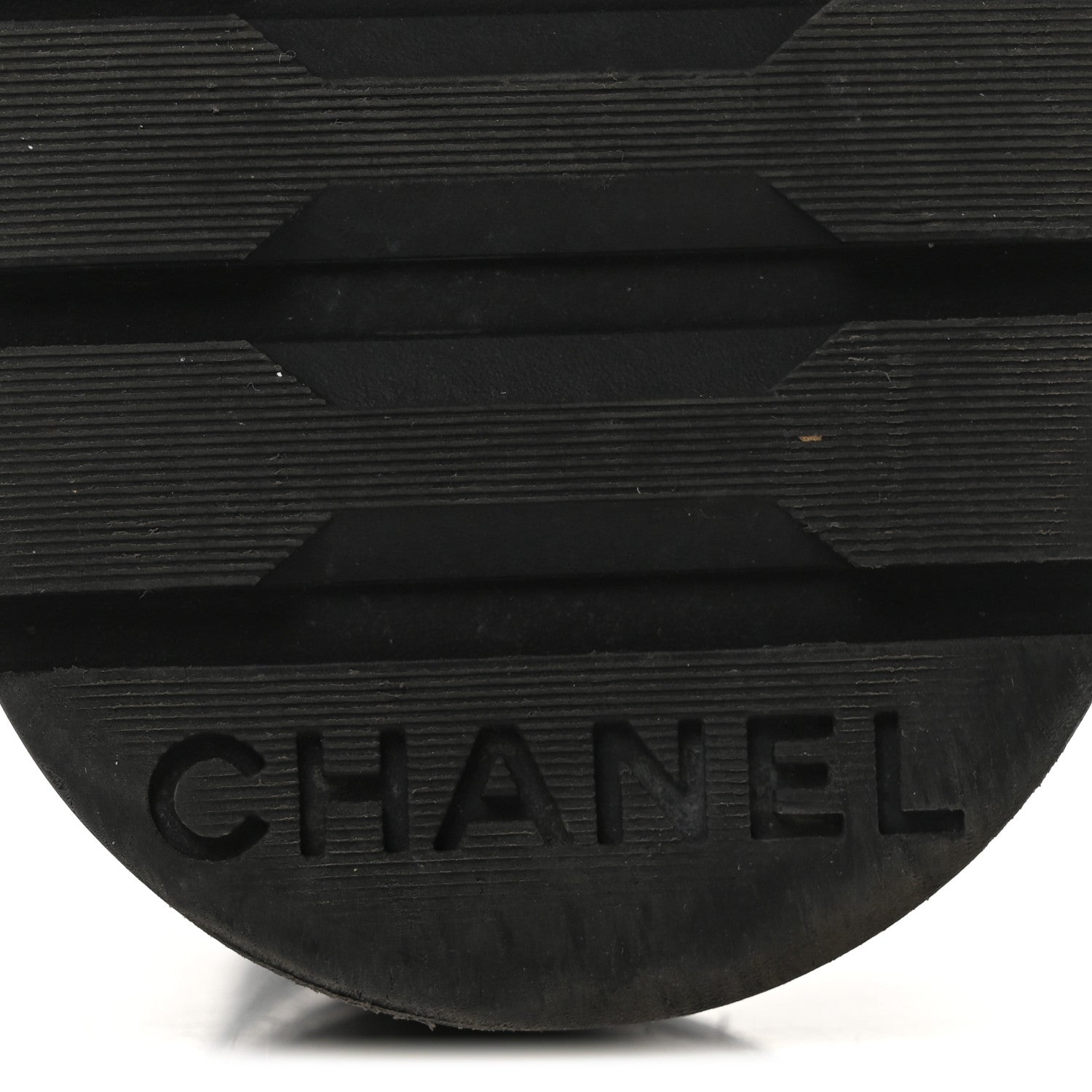 Chanel Shiny Calfskin Quilted Lace Up Combat Boots 39 Black 7 of 9