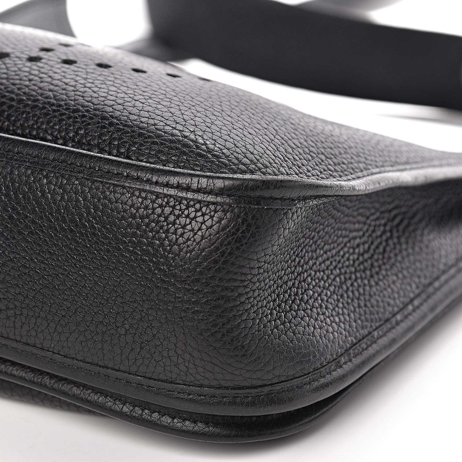 Hermes Taurillon Clemence Evelyne II PM Black 13 of 14