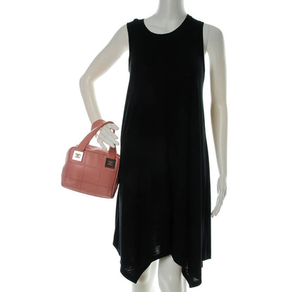 Chanel Caviar Square Stitched Tote Pink 2 of 6