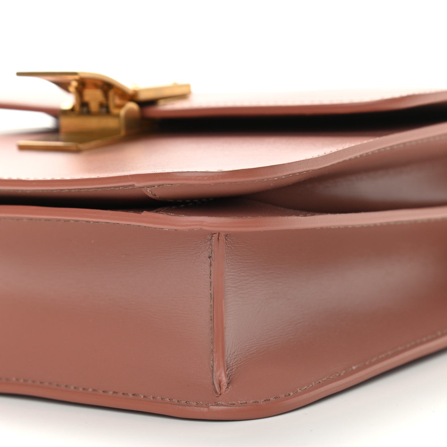 Box Calfskin Teen Classic Box Flap Bag Antique Rose