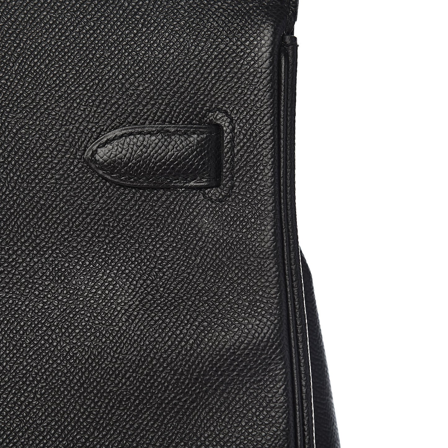 Epsom Birkin 35 Black