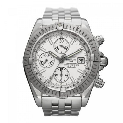 Breitling Stainless Steel Mother of Pearl 44mm Chronomat Automatic Watch A13356 1 of 5