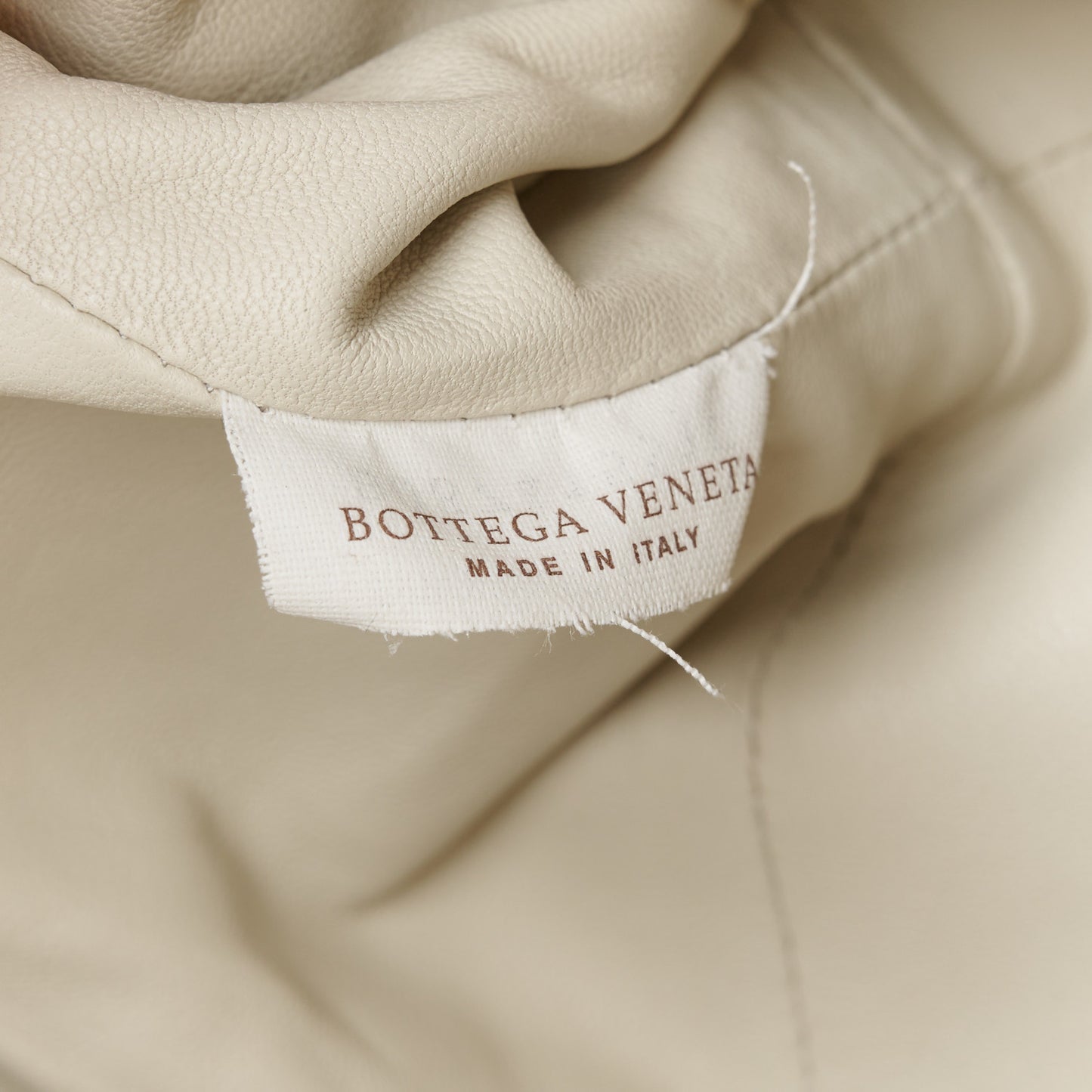 Nappa Intrecciato The Mini Pouch Chalk