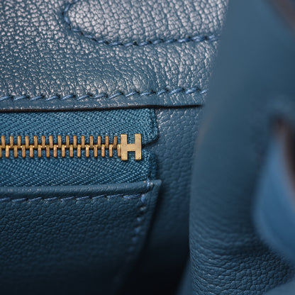 Hermes Togo Birkin 30 Cobalt 22 of 36