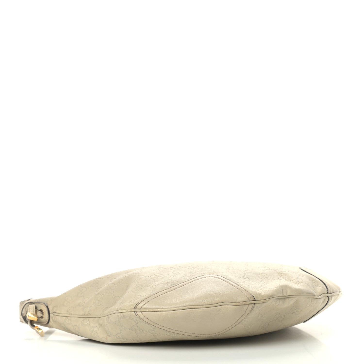 Gucci Guccissima Large Princy Hobo Off White 4 of 14