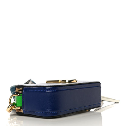 Marc Jacobs Saffiano Small Snapshot Camera Bag Grey Multicolor 4 of 10