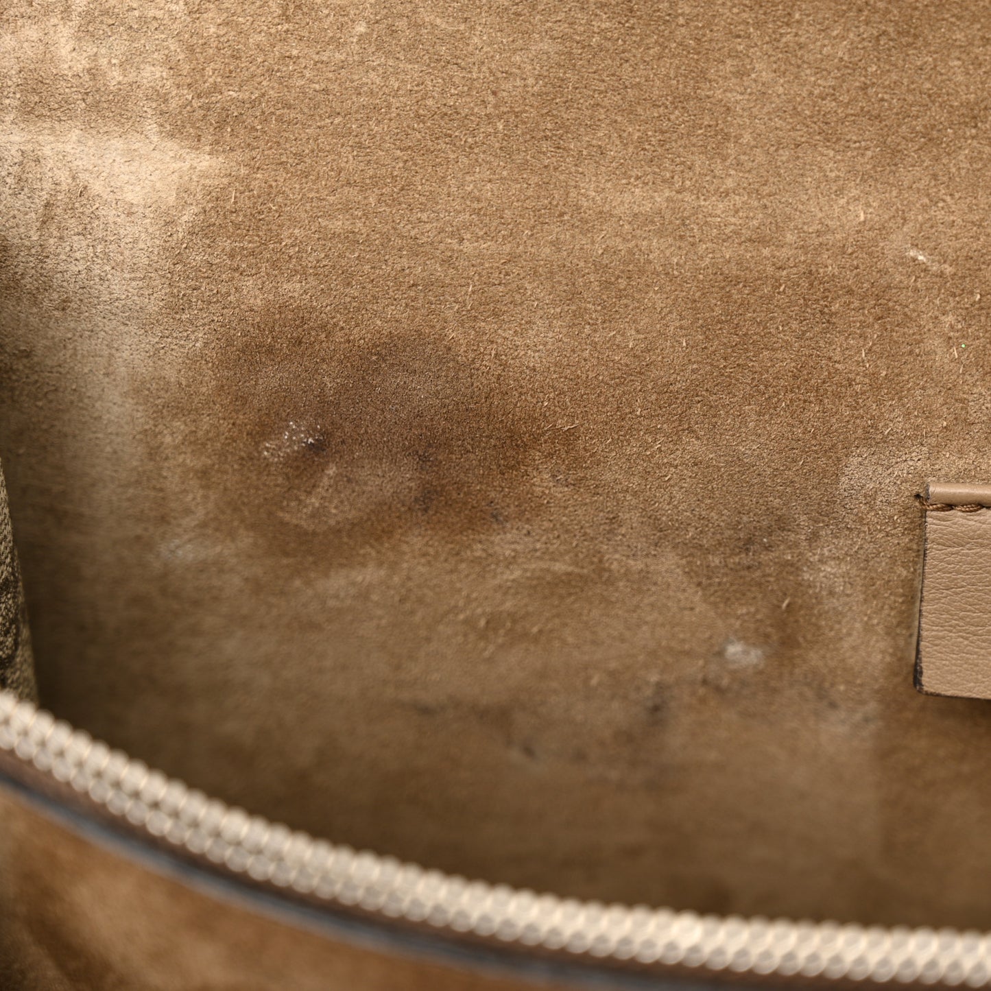 GG Supreme Monogram Small Dionysus Shoulder Bag Taupe