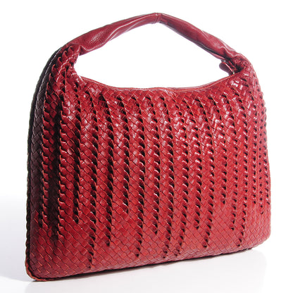 Bottega Veneta Intrecciato Shiny Goatskin Tornabuoni Maxi Veneta Uluru 3 of 8