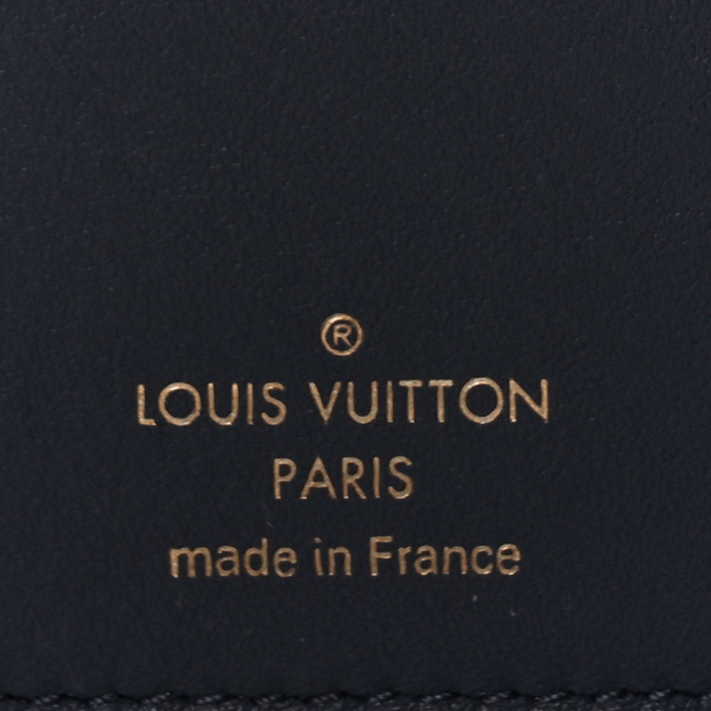 Taurillon Capucines Compact Wallet Marine Rouge