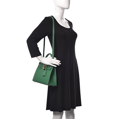 Hermes Epsom Kelly Sellier 25 Cactus 2 of 16