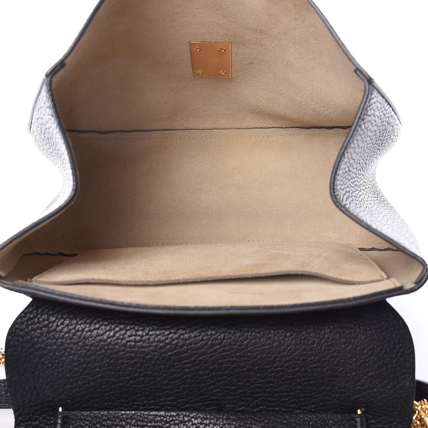 Chloe Grained Lambskin Large Drew Shoulder Bag Black 5 of 9