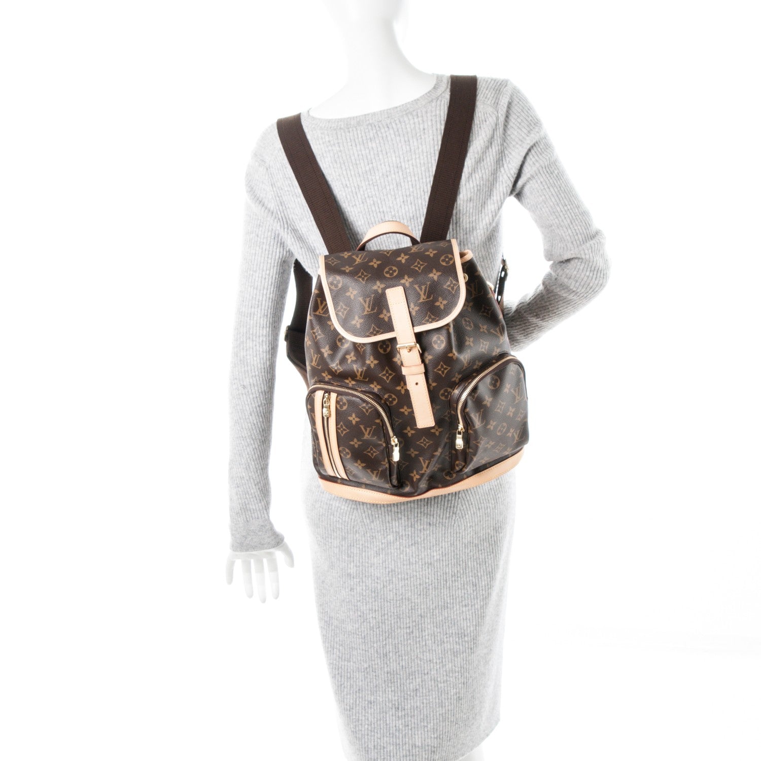 Louis Vuitton Monogram Bosphore Backpack 2 of 6