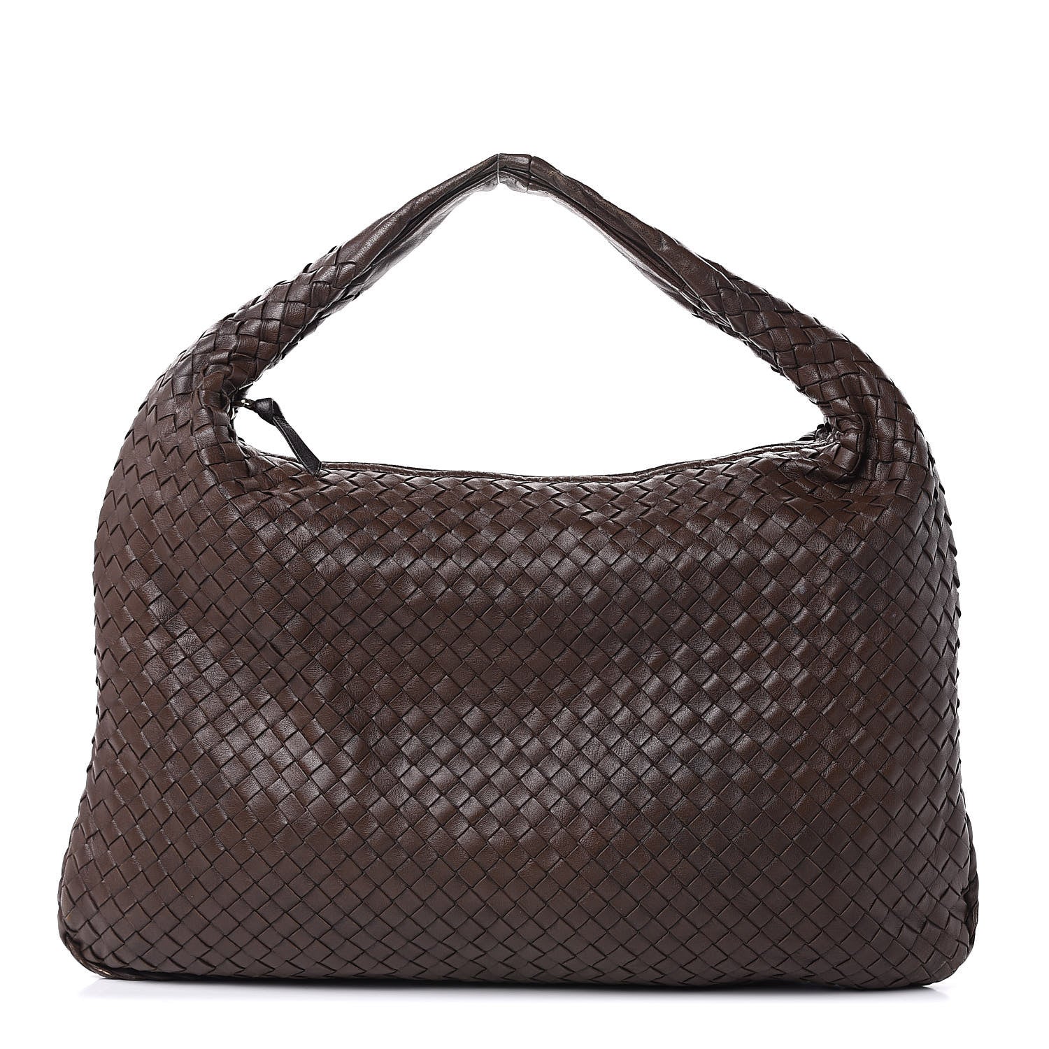 Bottega Veneta Nappa Intrecciato Large Veneta Hobo Ebano 1 of 14