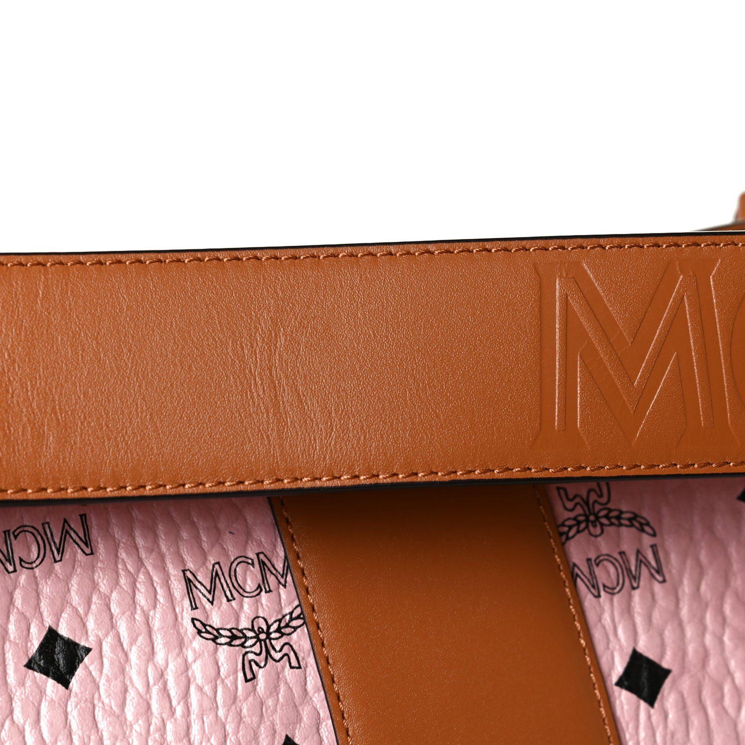 MCM Visetos Medium Klara Hobo Soft Pink 8 of 8