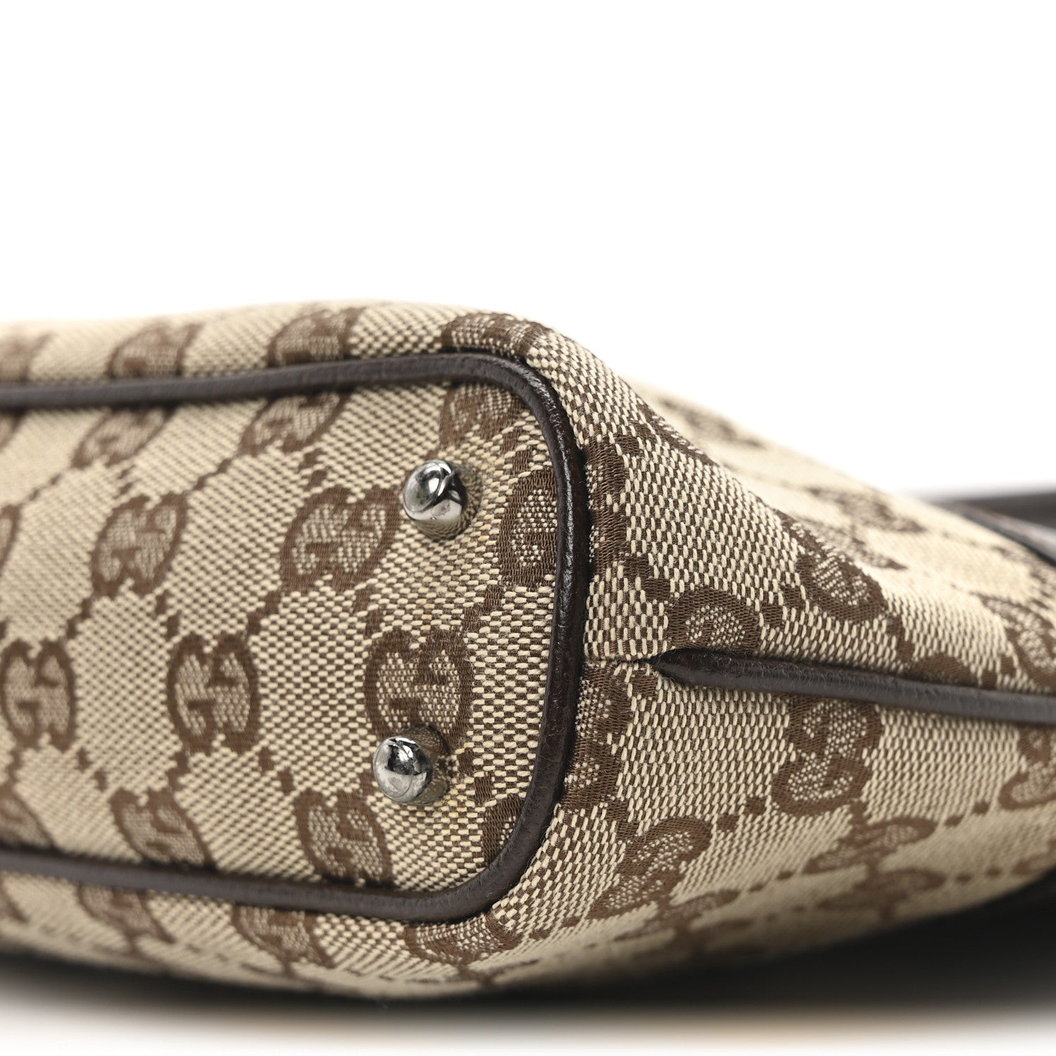 Gucci Monogram Shoulder Bag Dark Brown 10 of 10