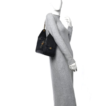 Chanel Caviar Quilted Small Chanel 25 Handbag Black 3 of 12
