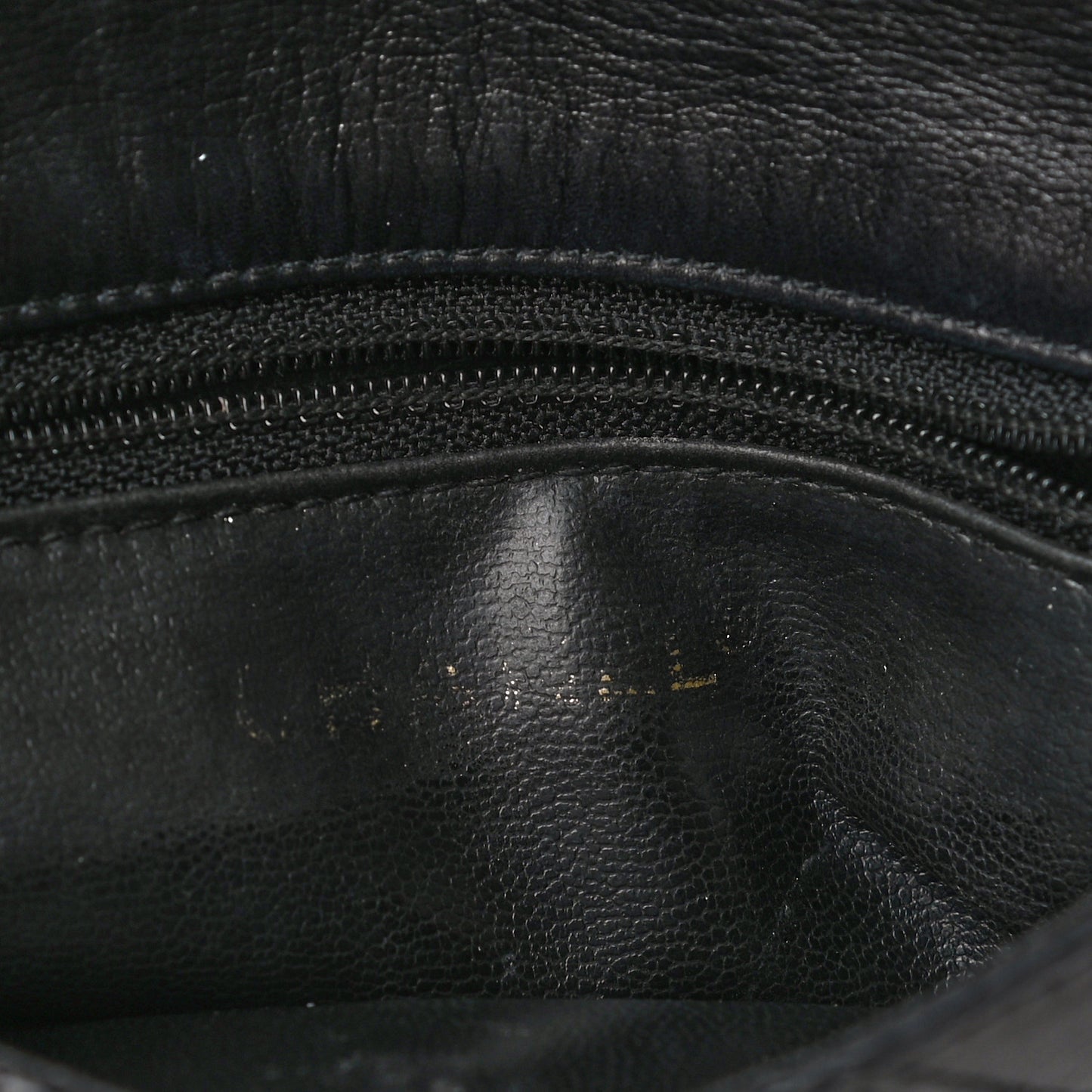 Lambskin Diamond Stitched Flap Waist Belt Bag 75 30 Black