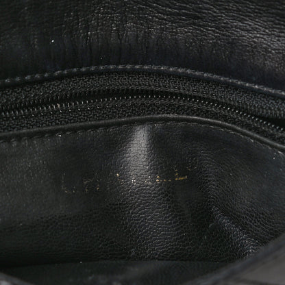 Chanel Lambskin Diamond Stitched Flap Waist Belt Bag 75 30 Black 6 of 18
