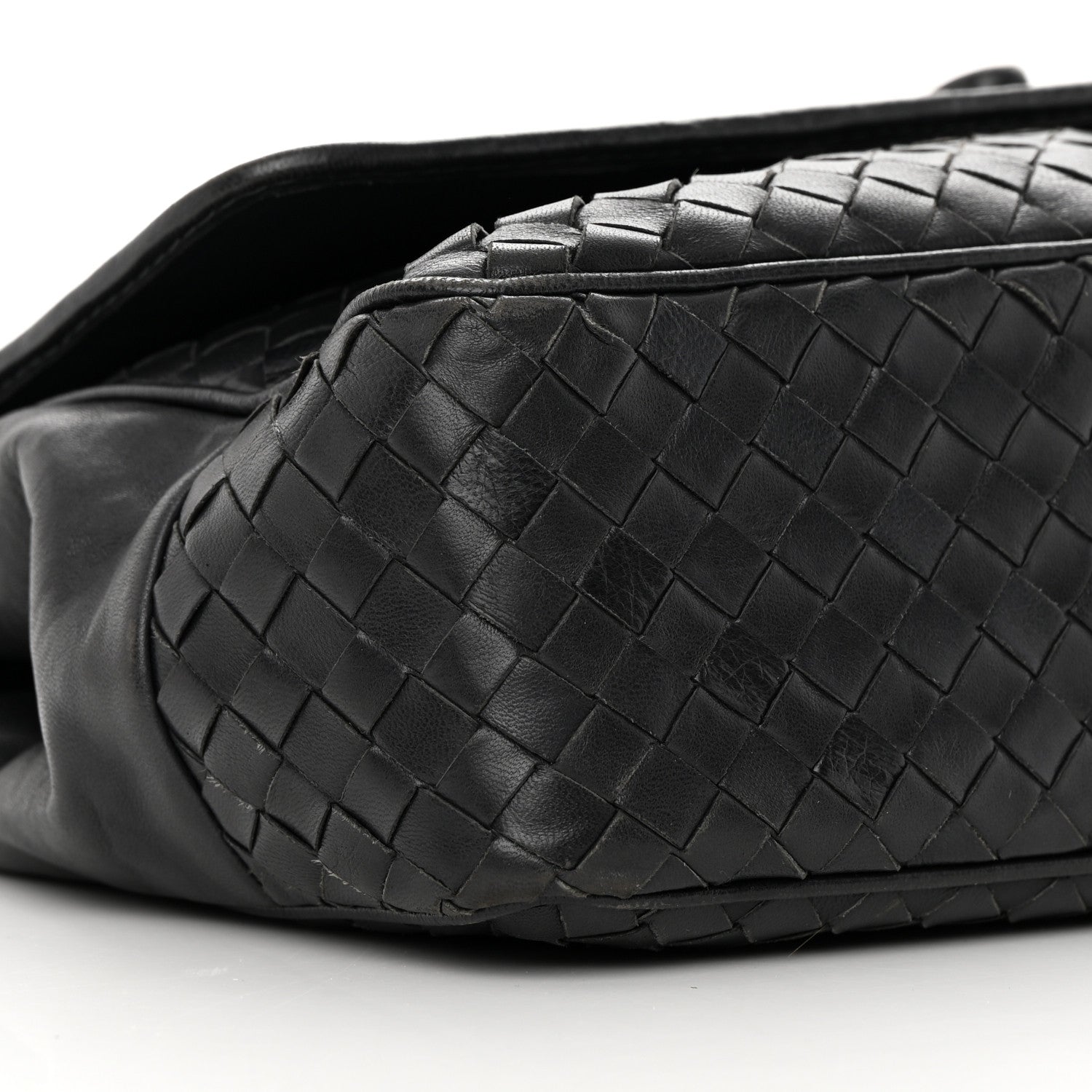 Bottega Veneta Nappa Intrecciato Top Handle Bag Black 10 of 15